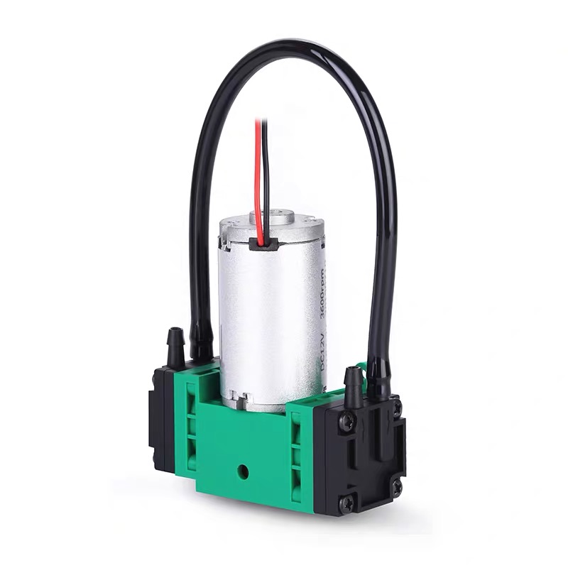 微型电动隔膜真空泵有刷直流电动双头微型气泵助推器用于医疗器械