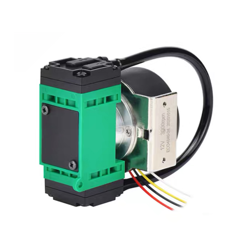 微型隔膜泵真空泵0.8-7.5L/min可调速无刷气泵汽车实验室工业用