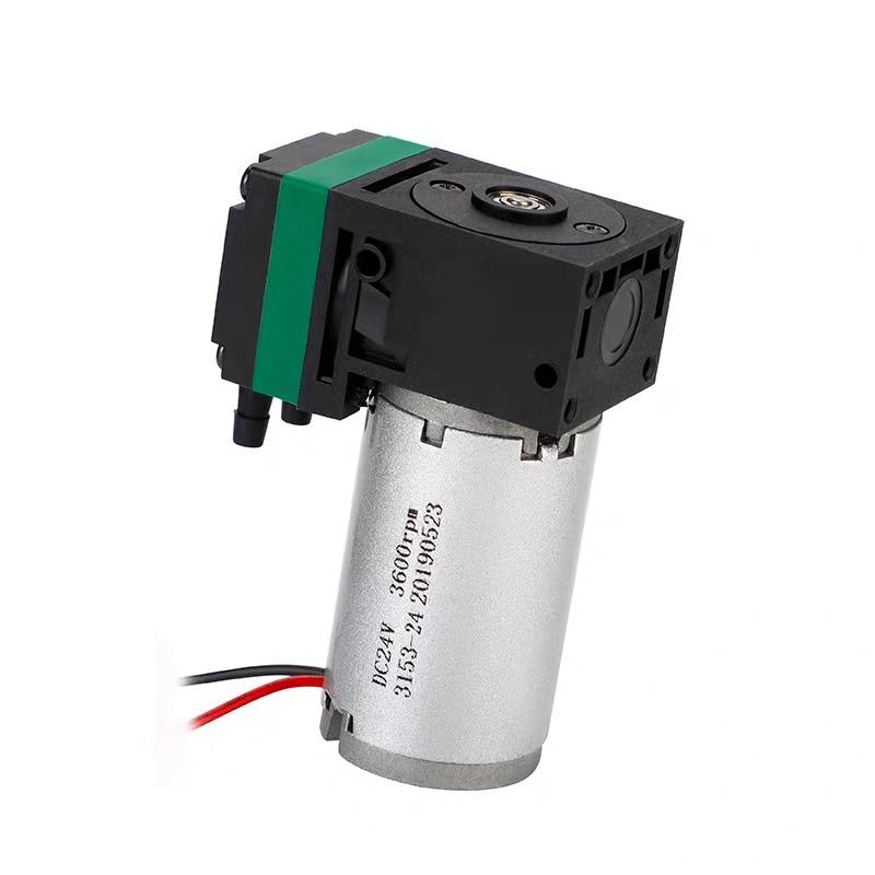 300-400ml/min DC Micro Diaphragm Pump with Brush DC Air Pump Beauty Small Vacuum Pump Environment Monitoring