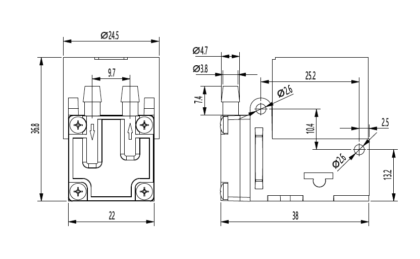 1LPM 15 watt Elektrische hochdruck selbstansaugende dc mini