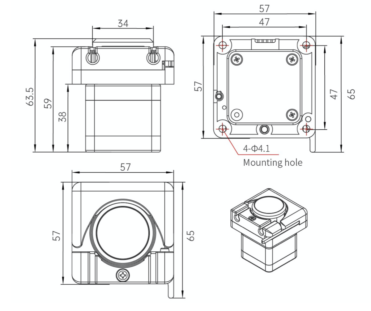 0~160ML/min Peristaltic Pump With 42 Stepper Motor Water Pump